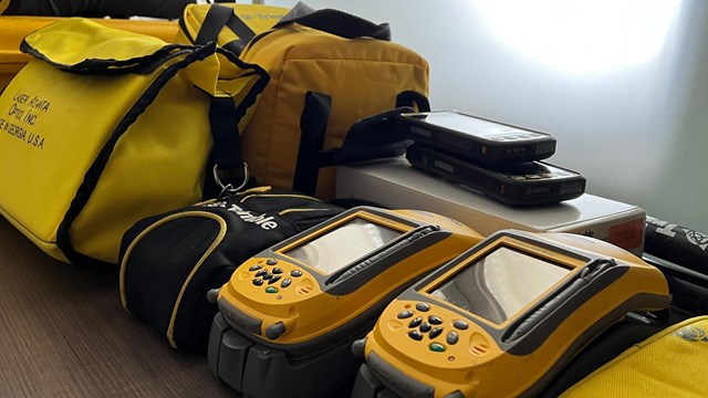 Esri GPS equipment.