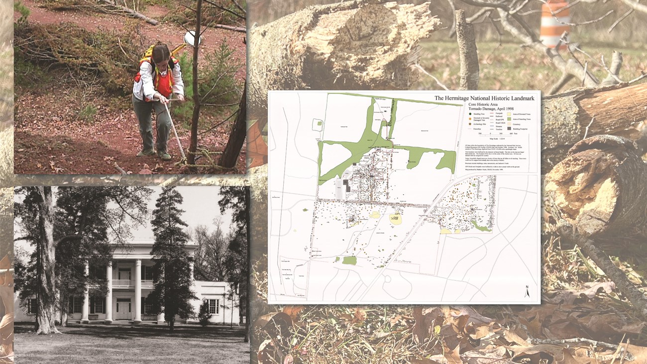 Map for a CRGIS project in Nashville, TN.