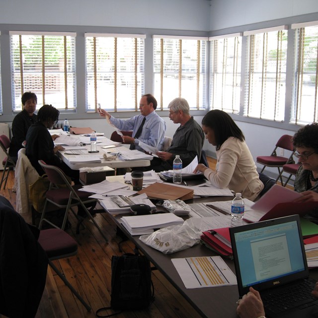 Network to Freedom staff evaluate applications.