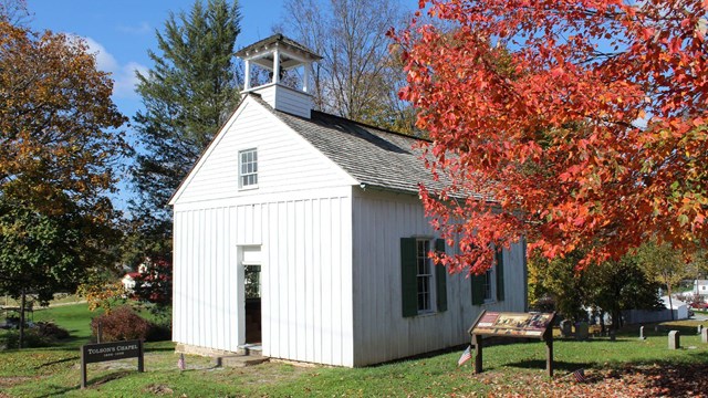 Tolson’s Chapel and School, Antietam National Battlefield, Sharpsburg, Maryland
