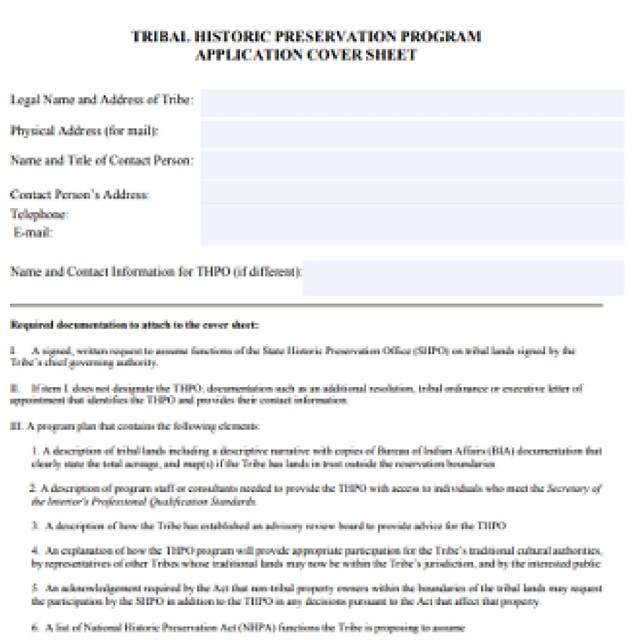application Cover