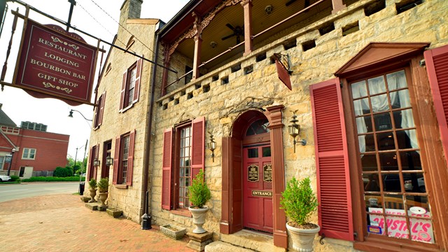 Old Talbott Tavern, also known as the Old Stone Tavern - a historic tavern built in 1779 in Bardstow