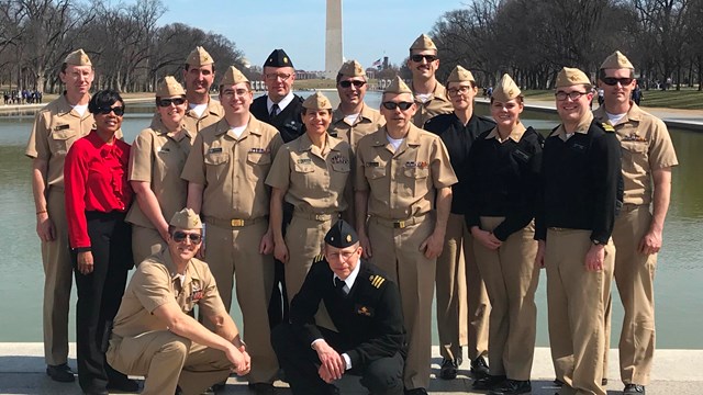 OPH Team at Lincoln Memorial Reflecting Pool
