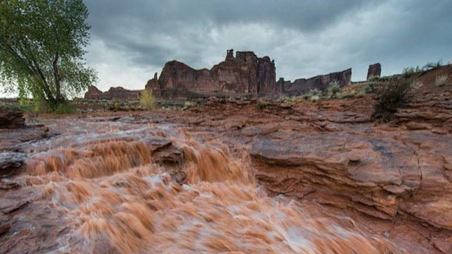 Floods from monsoon season, Neal Herbert, NPS