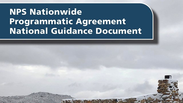 Cover for the NPS Programmatic Agreement Guidance