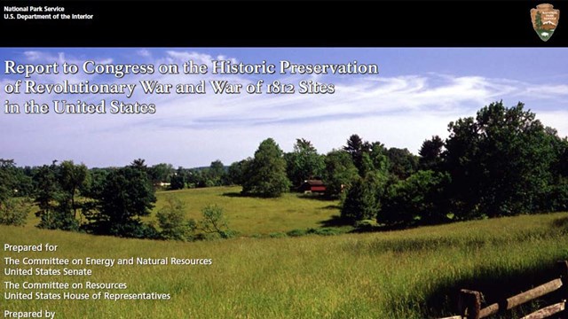 cover of official National Park Service report