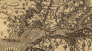 Historic Map of Point Comfort, Va.