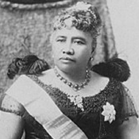 Queen Liliuokalani. Photographed around 1891 by James J. Williams (Source: Honolulu Star-bulletin., 