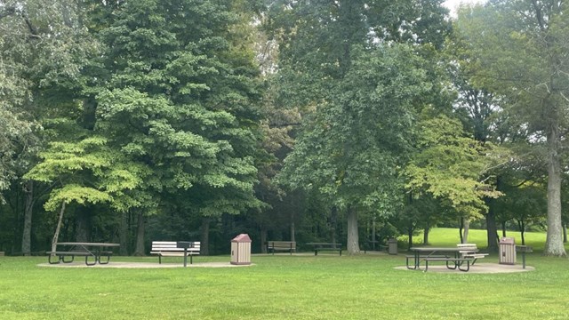 Picnic area pavilion