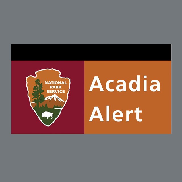 Graphic for link to Acadia Alerts: Current Conditions web page