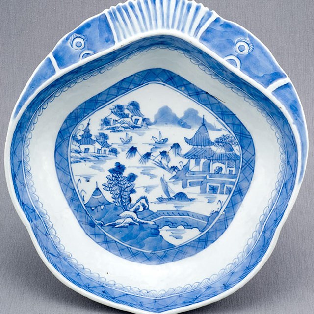 Blue and White Chinese Export Bowl 
