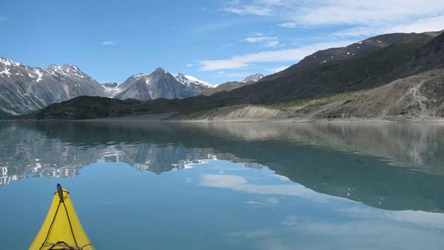 Wilderness experience in Glacier Bay.