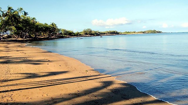 Sandy beach