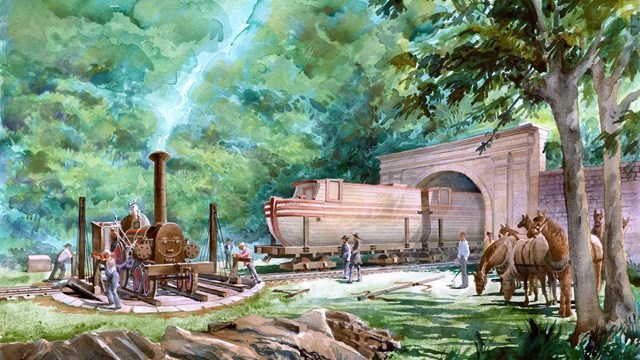 Railroad tunnel