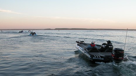 Amistad hosts a number of organized fishing tournaments throughout the year.
