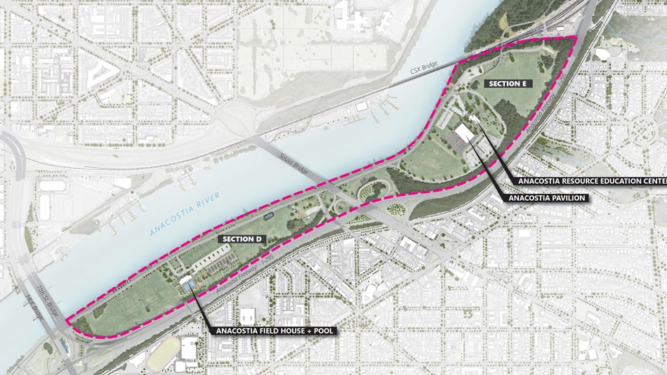 Anacostia Park Section's D & E Development Concept Plan