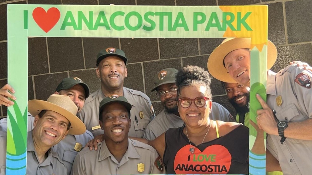 Rangers and partners stand together