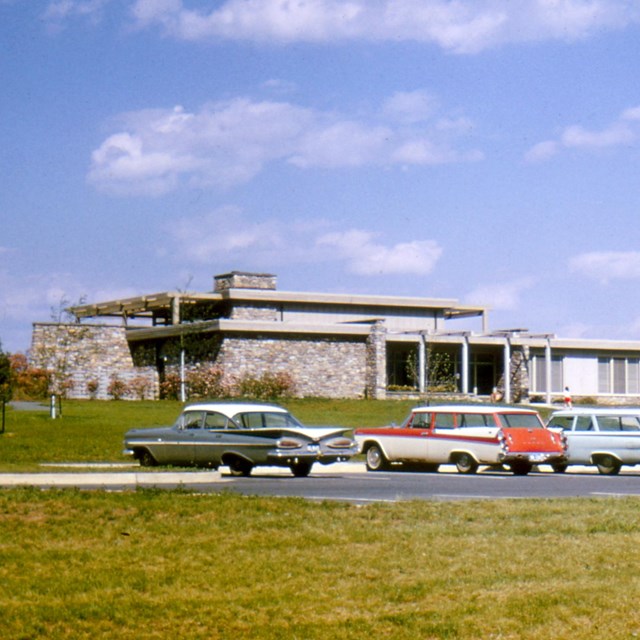 Antietam Visitor Center in 1964