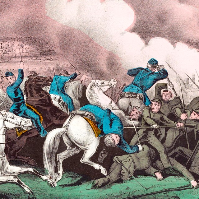 Historic sketch of the Battle of Antietam