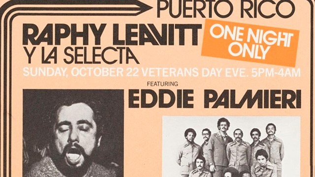 Flyer advertising a concert. 