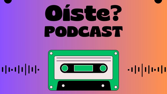 The cover for the Oíste? Podcast series