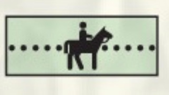 Horseback riding icon