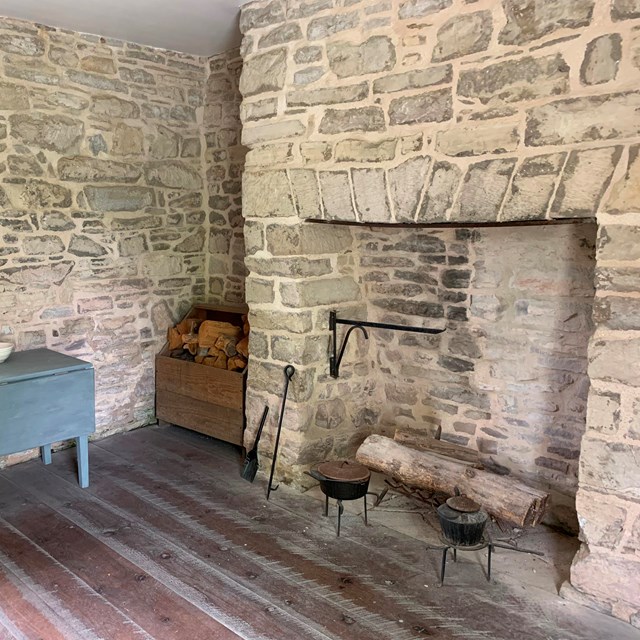 (Summer kitchen, interior)