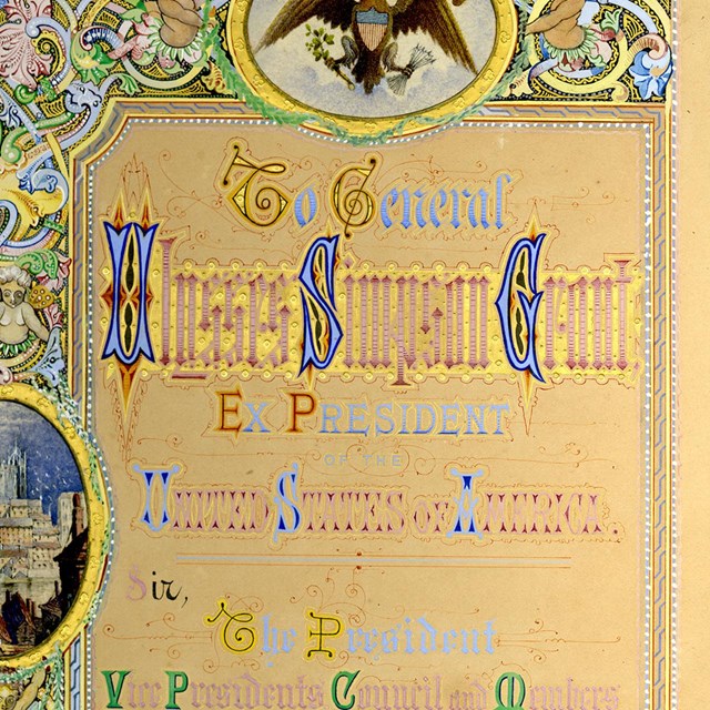Address to General U.S. Grant from the Chamber of Commerce, Newcastle Upon Tyne