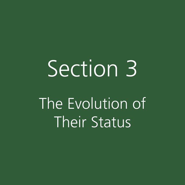 Section 3: The Evolution of Their Status