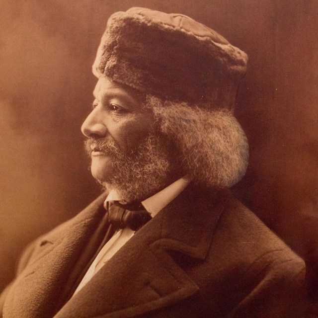 Portrait of Frederick Douglass 