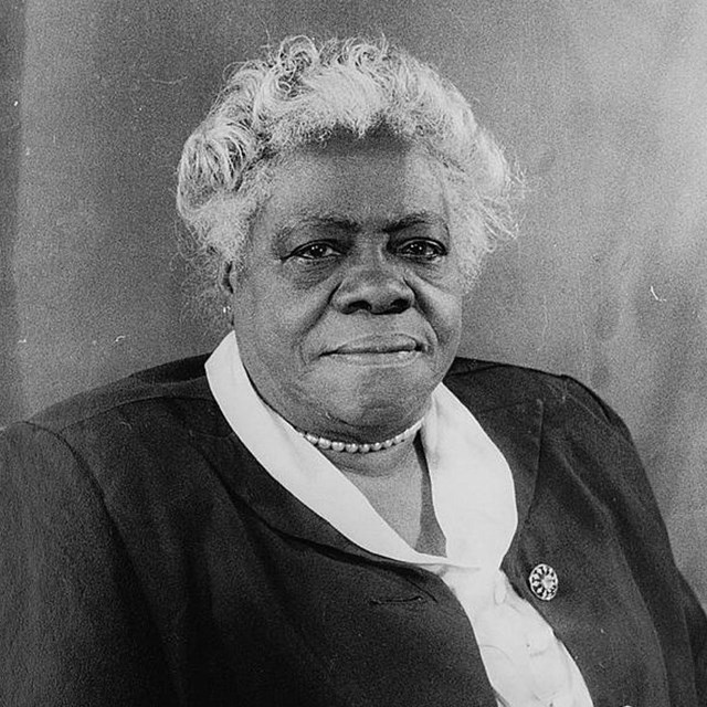 Photo of a woman. 