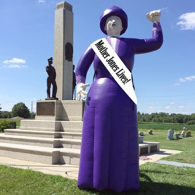 Inflatable Mother Jones Balloon