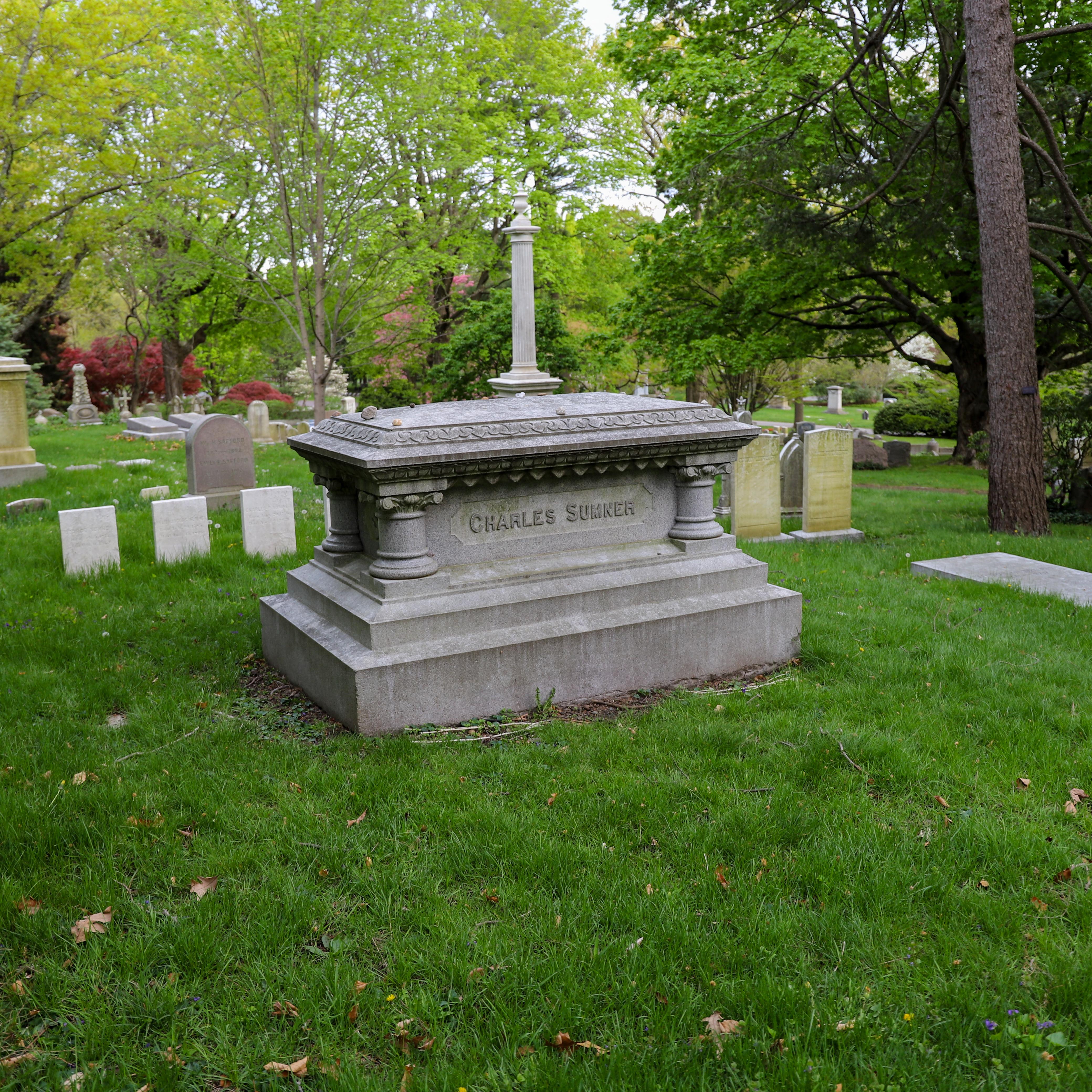 Above ground stone tomb