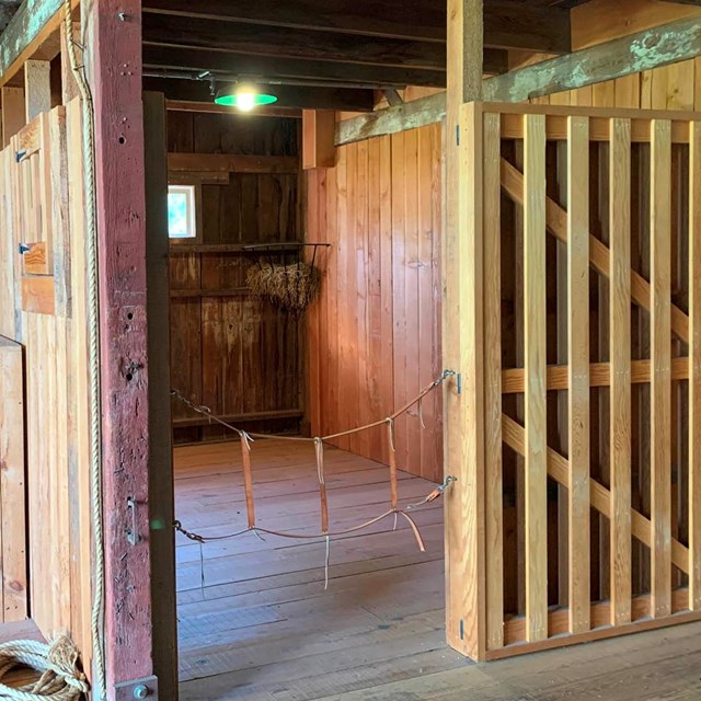(Horse stall in Horse Barn)
