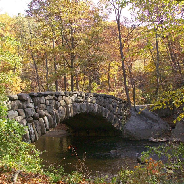 A Boulder Bridge over Rock Creek