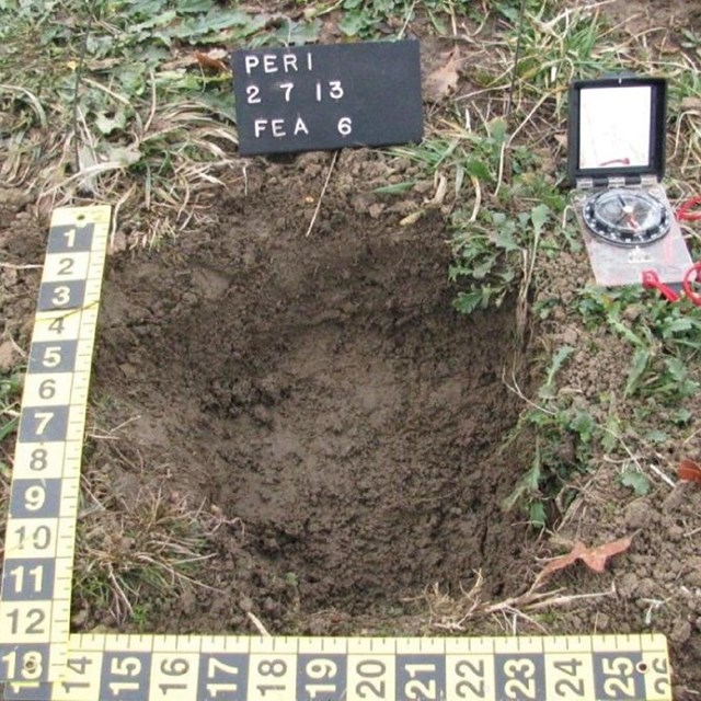 Tools at a hole