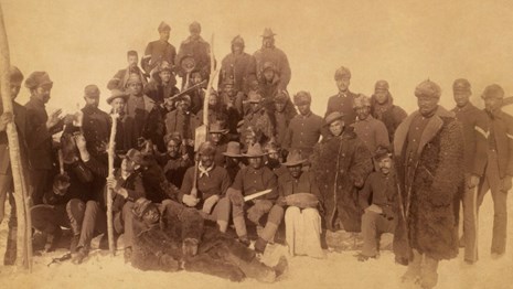 African-american men standing for a photo