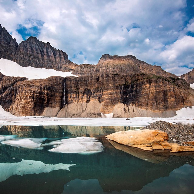 Grinnell Glacier Basin at Glacier National Park