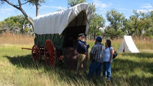 Interpreter gives accounts of the 1840s Santa Fe Trail