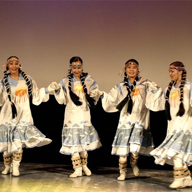 Artists, musicians, scientists, and storytellers of Beringia get together to create art