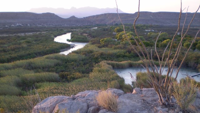 Santa Elena Canyon at the end of the Ross Maxwell Scenic Drive.