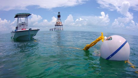 New mooring buoys make it easier for visitors to explore and enjoy the wonders of the park!