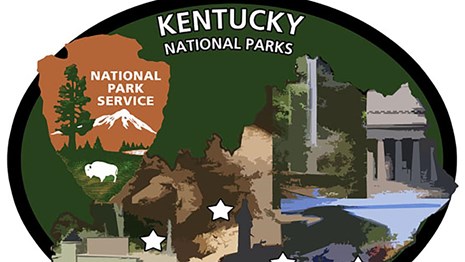 Kentucky National Parks Pentathlon Patch
