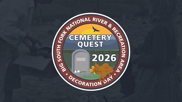 Event logo on blue background.