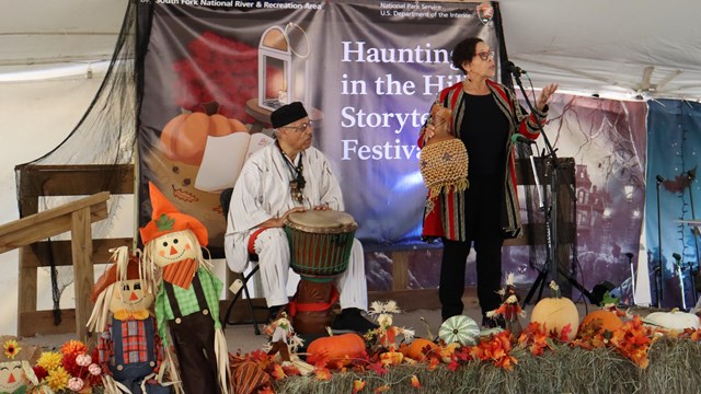 Join us as we celebrate the annual Haunting in the Hills Storytelling Festival