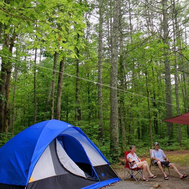 Camping Blue Ridge Parkway (U.S. National Park