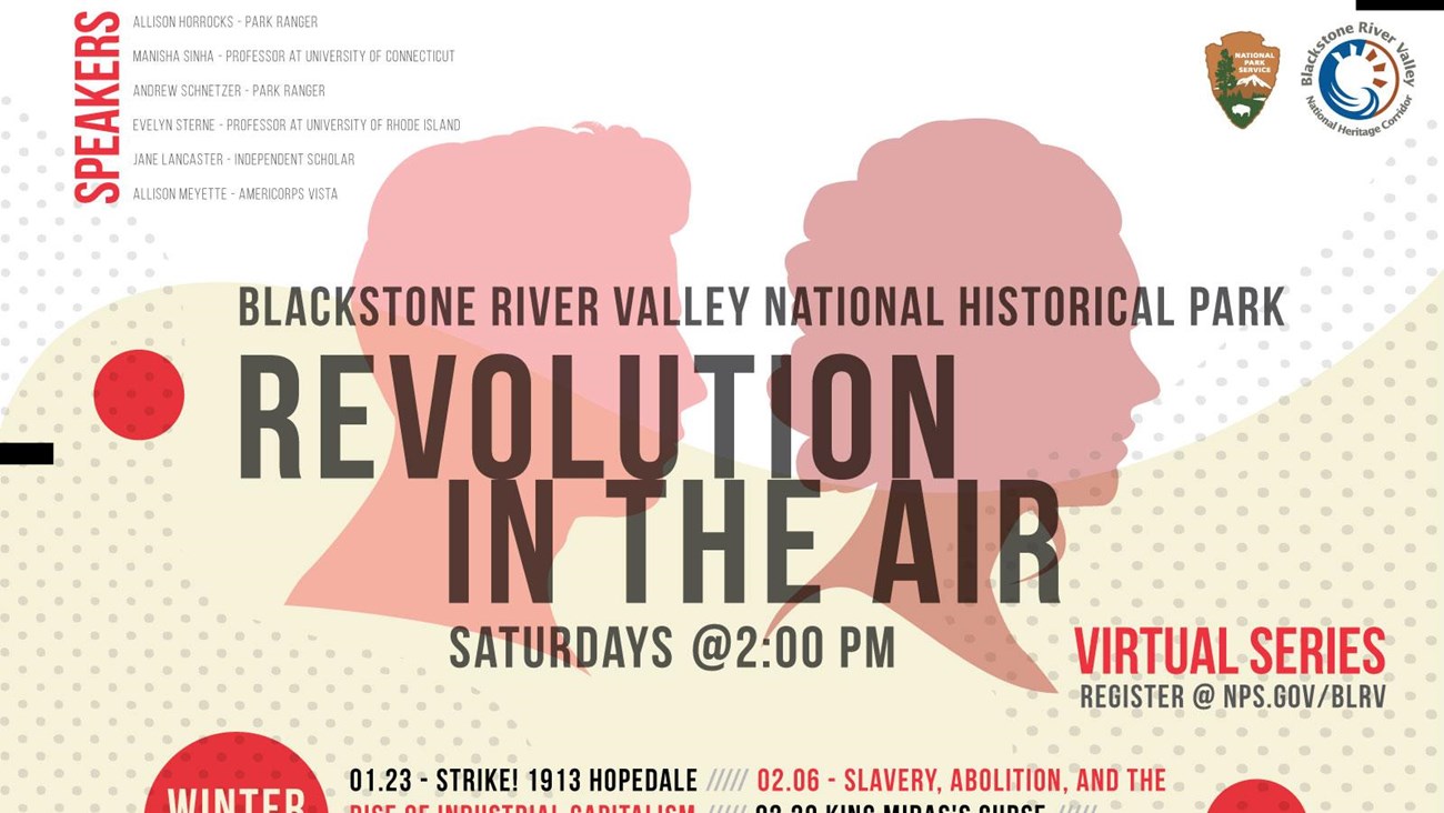 Flyer for Revolution in the Air Winter Lecture Series