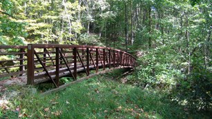 bridge over the Little Bluestone River