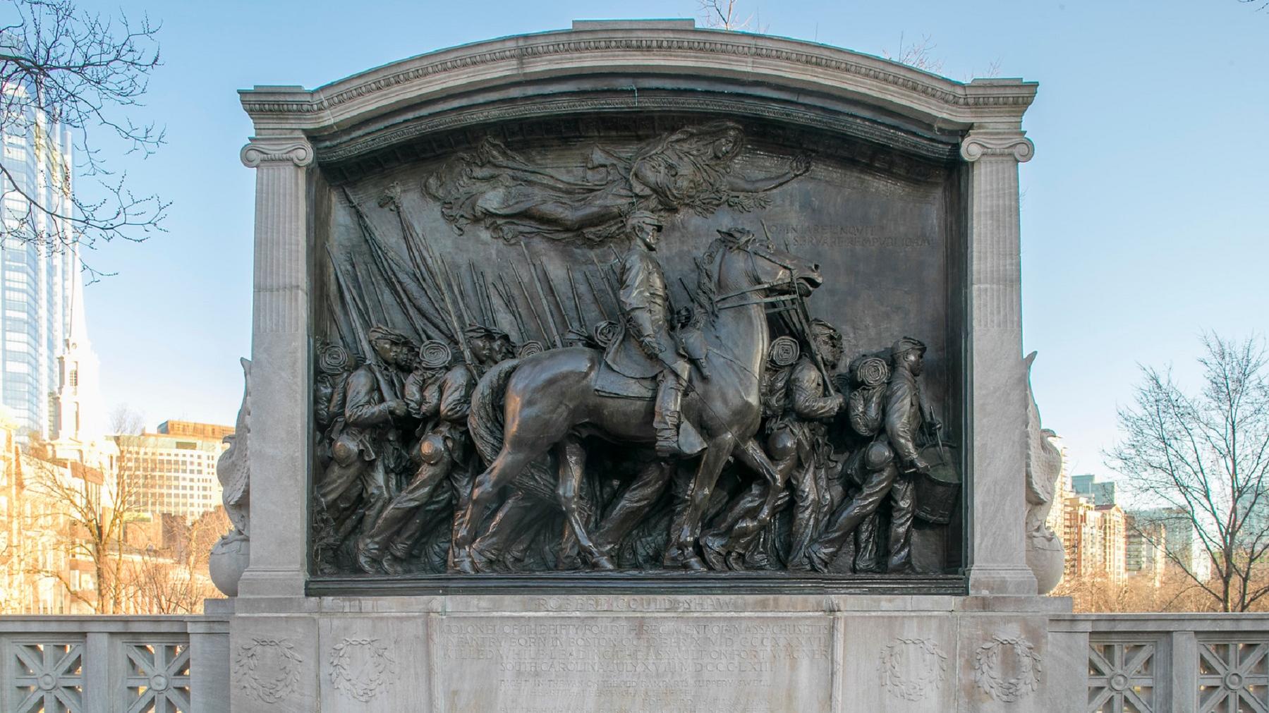 The Robert Gould Shaw 54th Massachusetts Memorial