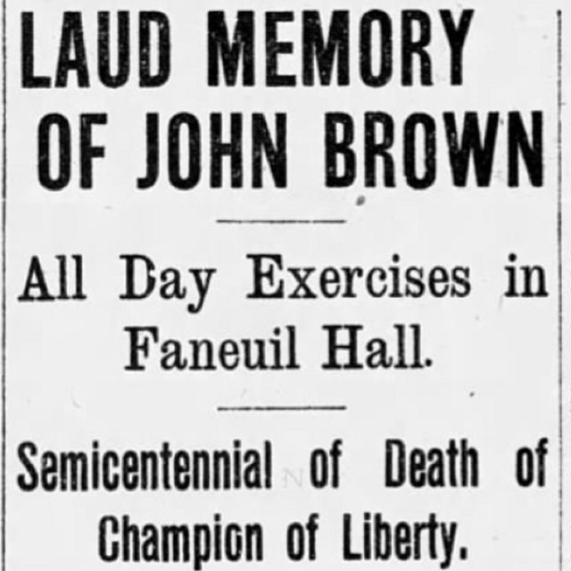 Black and white newspaper with heading 